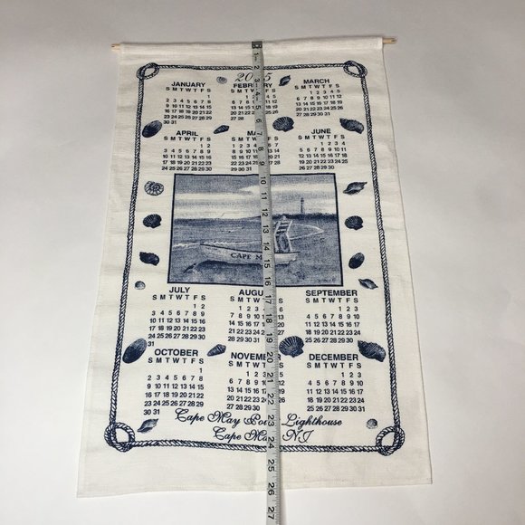 Cape May Point New Jersey Linen 2005 Calendar - Picture 2 of 8